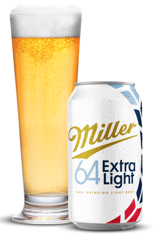 miller64 can and glass